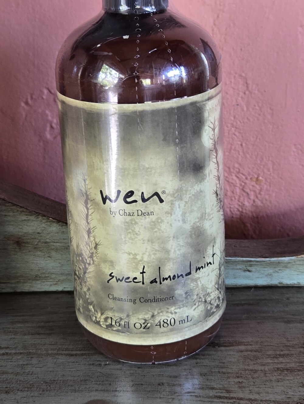 Wen by Chaz Dean Sweet Almond Mint Cleansing Conditioner - Brown Bottle